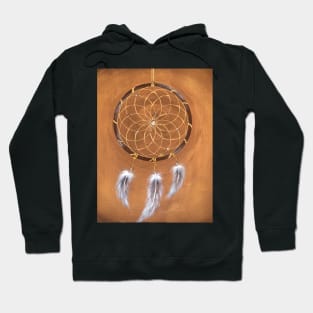 Sacred geometry - dream catcher with torus Hoodie